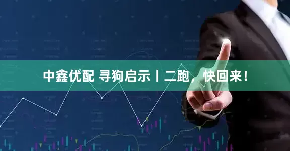 中鑫优配 寻狗启示丨二跑，快回来！